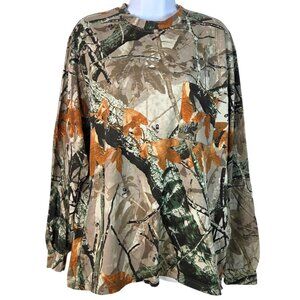 Outfitters Ridge 3D Fusion Mens L Camouflage Long Sleeve Hunting T-Shirt